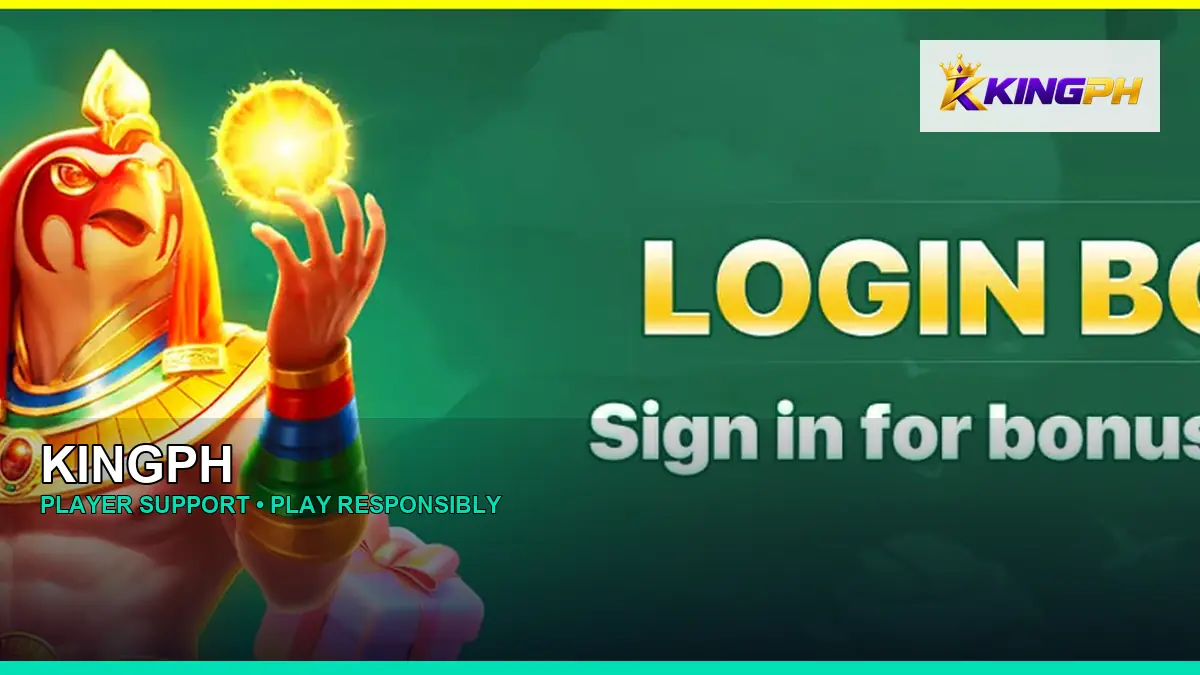KINGPH player support and responsible gaming guide for Philippine players